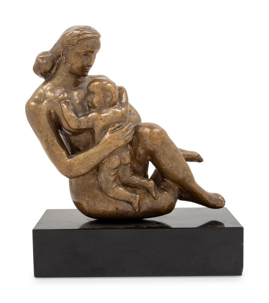 Appraisal: William Zorach American - William Zorach American - Mother and