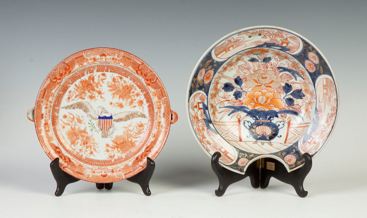 Appraisal: Early Imari Shaving Bowl th cent