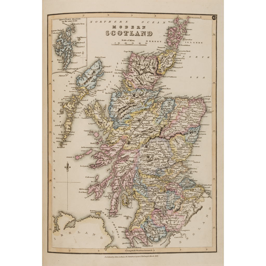 Appraisal: Lothian John Lothian's County Atlas of Scotland Edinburgh J Lothian