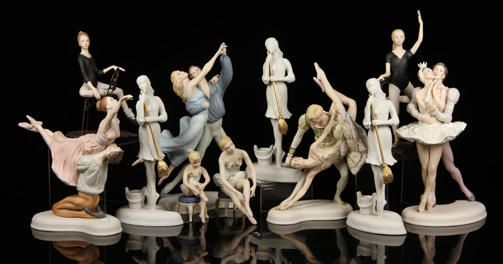 Appraisal: - Lot of Boehm Ballet Figures Lot of Boehm ballet