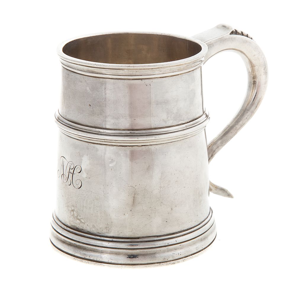 Appraisal: George V Silver Mug London - William III style of