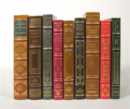 Appraisal: vols Signed Books - American Southern Authors Franklin Library Leather