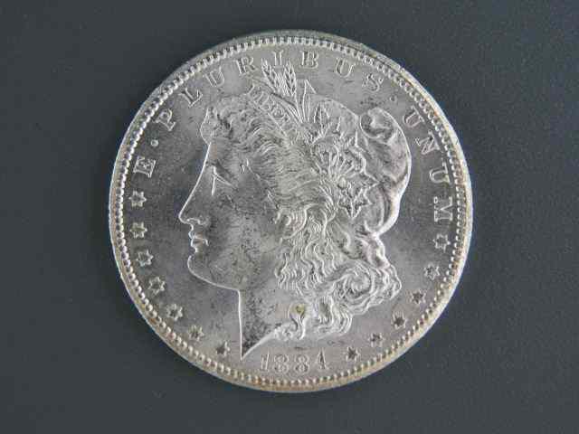 Appraisal: -CC Morgan Silver Dollar uncirculated scarcer Carson City Mint