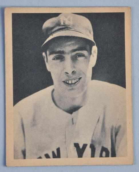 Appraisal: Joe DiMaggio Play Ball Baseball Card No Description Fresh and