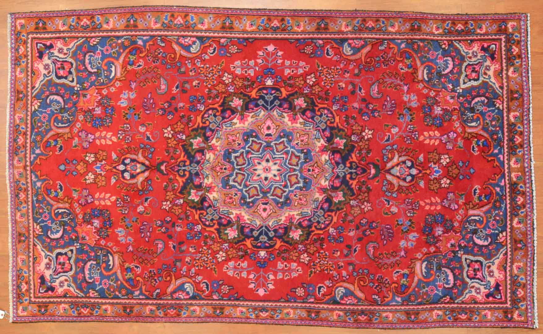 Appraisal: Persian Meshed rug approx x Iran circa Condition Very good