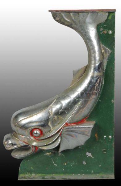 Appraisal: Nickel Over Iron Carnival Decorative Fish Condition Excellent