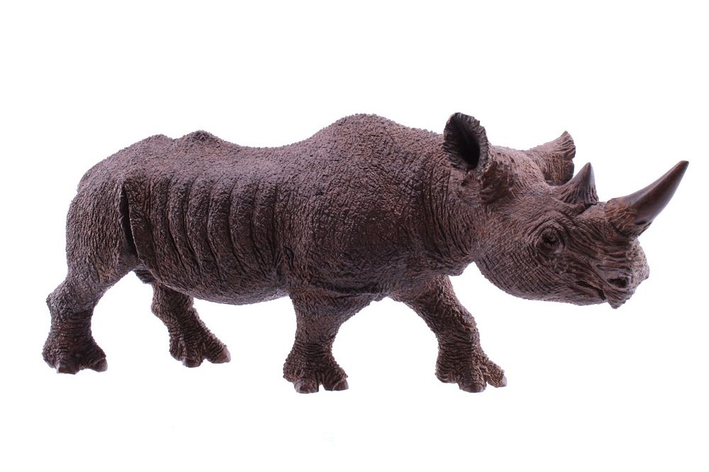 Appraisal: South African Leadwood Black Rhinoceros Featured in this lot is