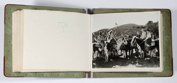 Appraisal: A Richard Arlen personally-owned keybook of black and white stills