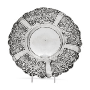 Appraisal: A Continental Silver Bowl th Century marked ' ' on