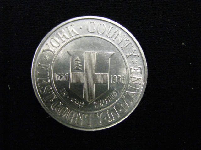 Appraisal: York County Maine Tercentenary commemorative half dollar uncirculated