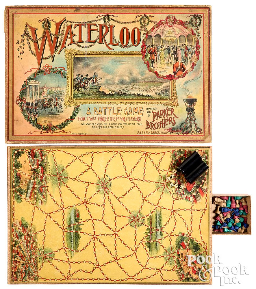 Appraisal: Parker Bros Waterloo A Battle Game ca Parker Bros Waterloo