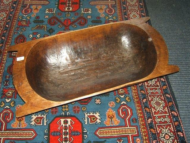 Appraisal: A th Century ash dough bin wide