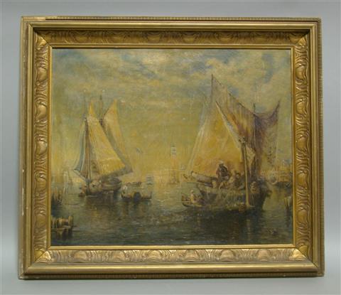 Appraisal: AFTER TURNER VENICE THE GRAND CANAL WITH ST MARK'S IN