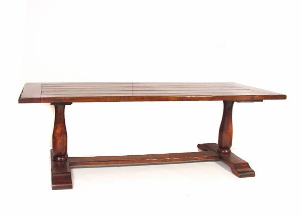 Appraisal: A Baroque style dining table height in width ft in