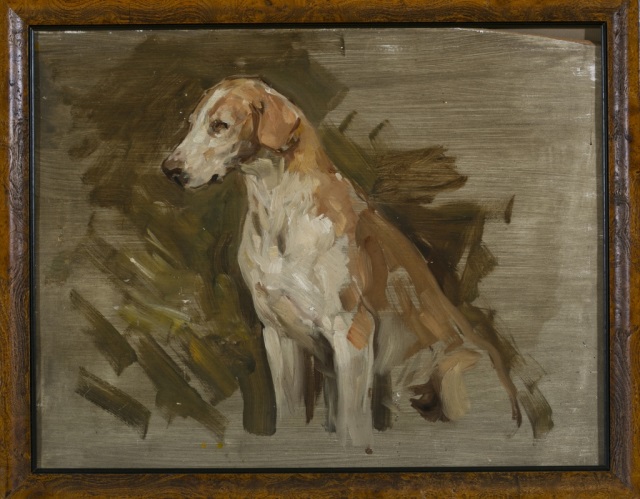 Appraisal: Attributed to George Denholm Armour British - Untitled Dog Sketch