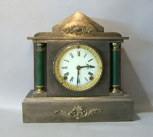 Appraisal: Two Ansonia mantle clocks h h