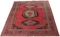 Appraisal: A Tribal Persian Carpet ca Approx '- x '- featuring