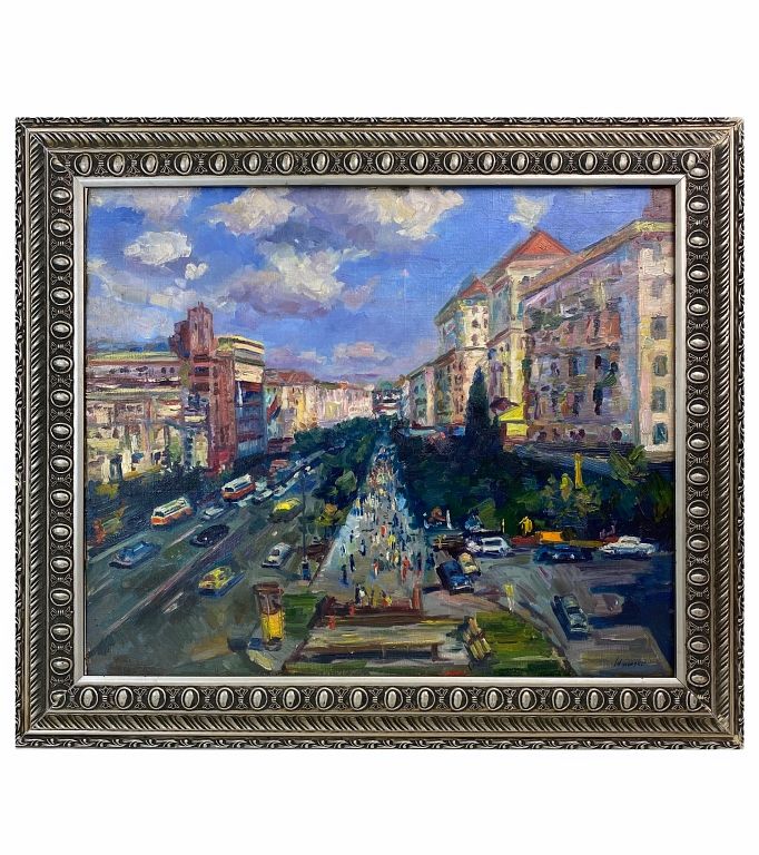 Appraisal: Shishko Sergei Ukrainian Oil Painting After Shishko Sergei Ukrainian Oil