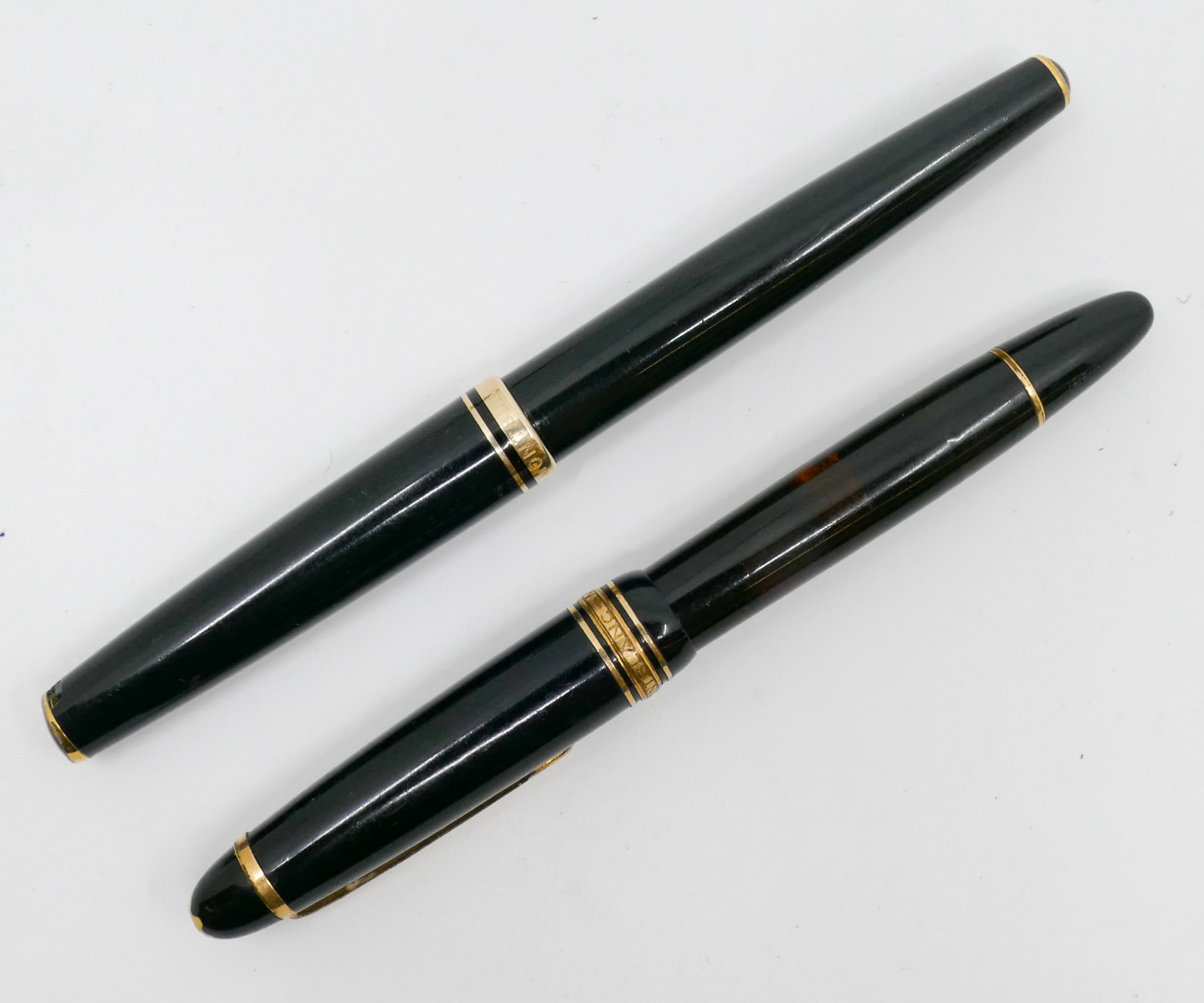 Appraisal: pc Mont Blanc Fountain and Ballpoint Pens