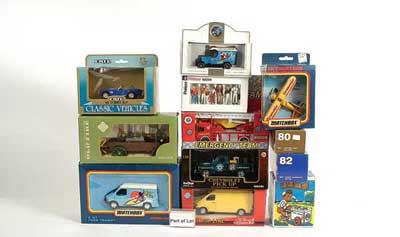 Appraisal: Brumm Matchbox Solido a large mixed group of items To