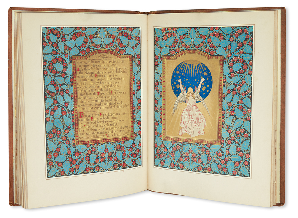 Appraisal: MOORE THOMAS Paradise and the Peri brightly chromolithographed plates with