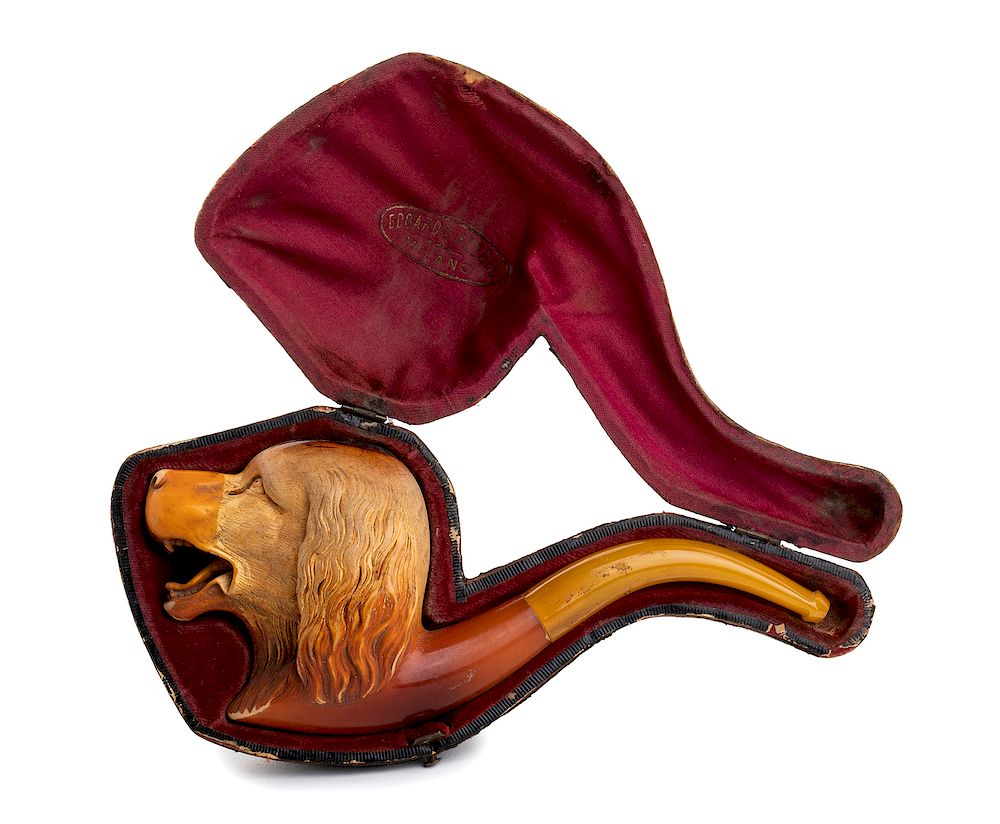 Appraisal: Meerschaum pipe - Italy late th early th Century Edoardo