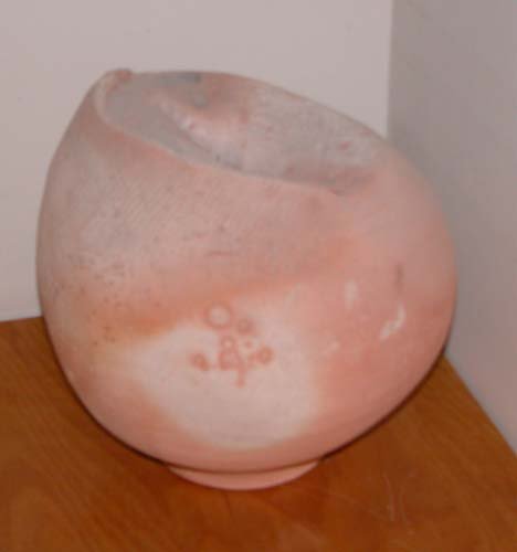 Appraisal: Large Organic Bowl Form Ceramic on Ceramic Soldner Paul x