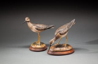 Appraisal: Yellowlegs Pair by William Gibian b William Gibian b Onancock