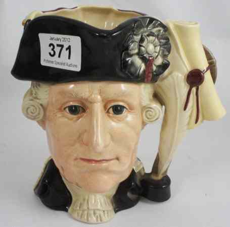 Appraisal: Royal Doulton Large Double Sided Character Jug The Siege of