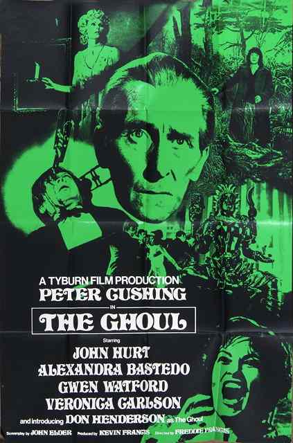 Appraisal: THE GHOUL Rank horror starring Peter Cushing British one sheet