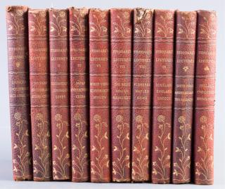 Appraisal: John L Stoddard's Lectures Books Pub Ten volumes out of