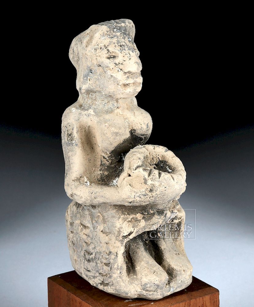 Appraisal: Mesopotamian Terracotta Figure - Mother Goddess Originally Listed At Ancient