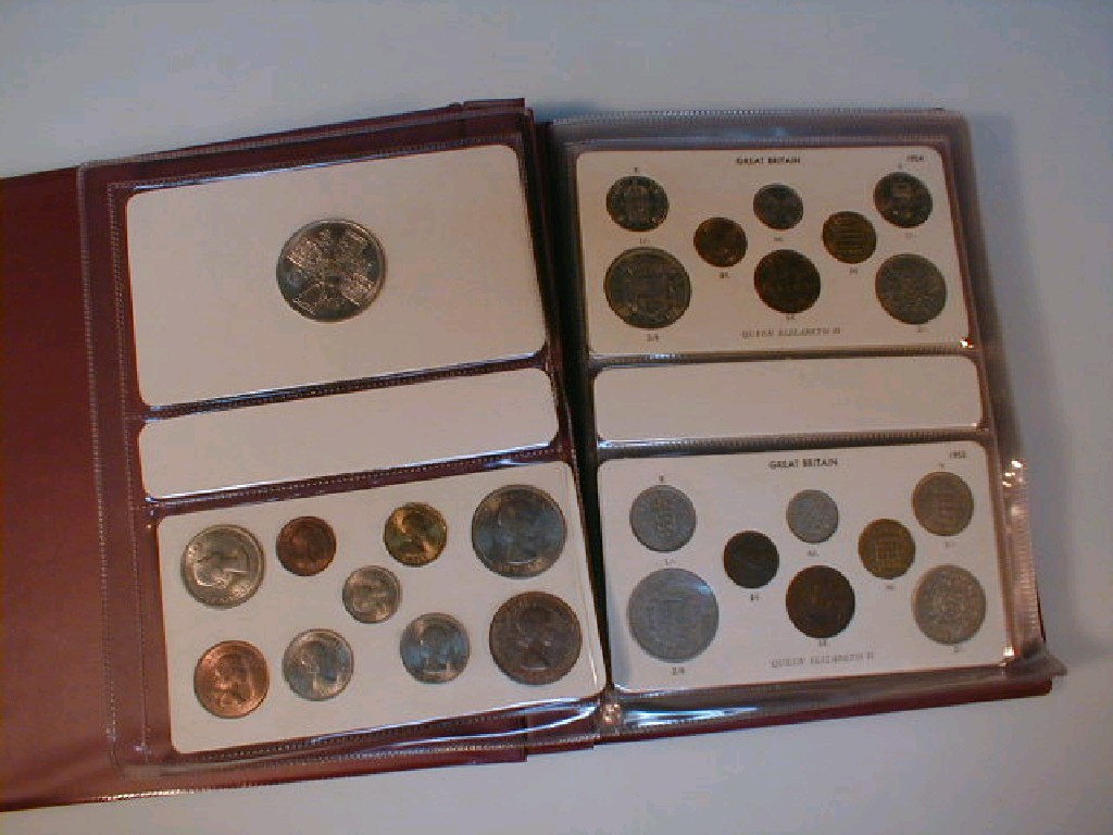 Appraisal: An album of GB Proof coin sets -