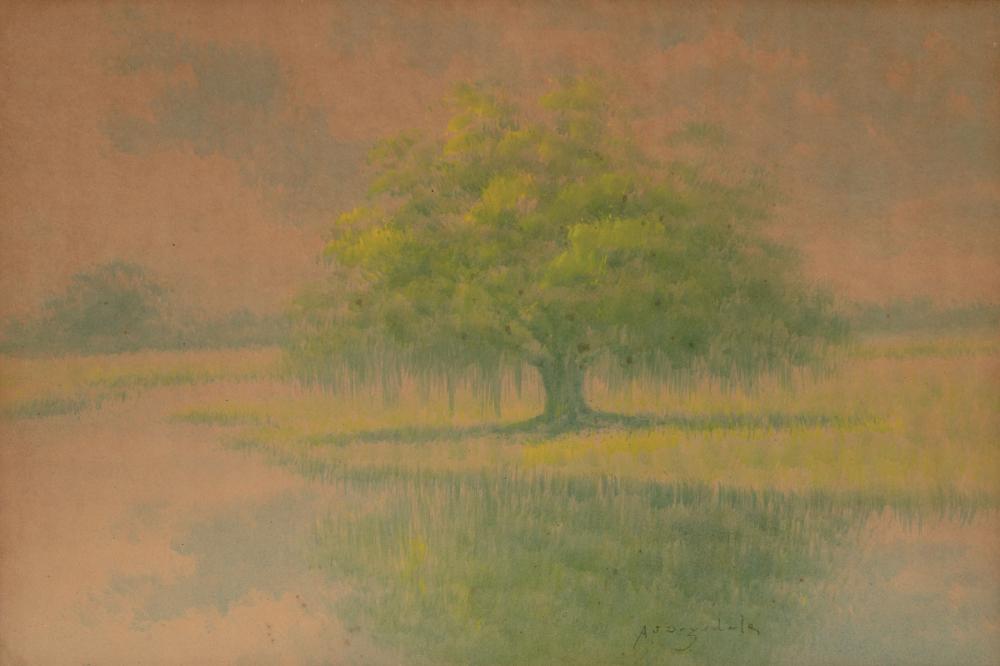 Appraisal: Alexander John Drysdale American New Orleans - Louisiana Bayou oil