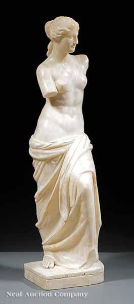 Appraisal: An Italian Marble of the Venus de Milo after the