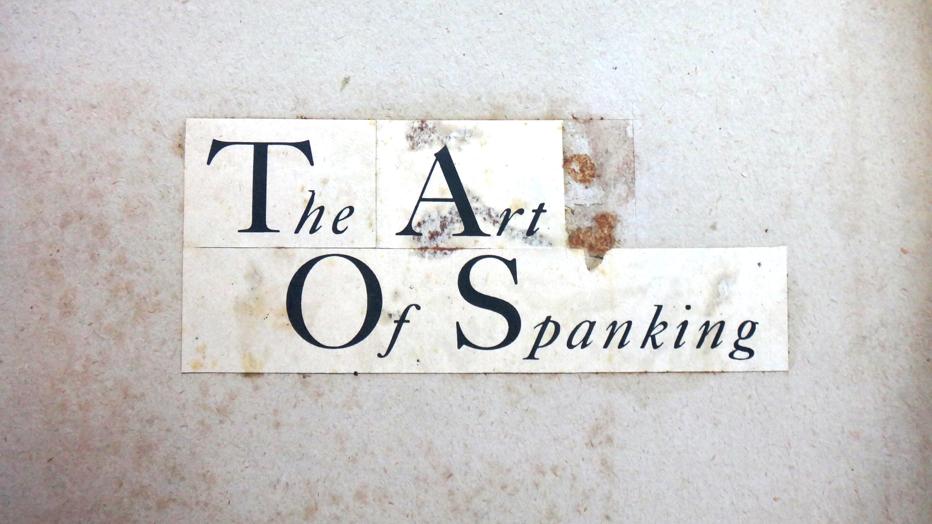 Appraisal: English School th century The art of Spanking a group