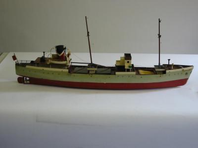 Appraisal: A scale model of a coastal tramp steamer Kirkstall Abbey