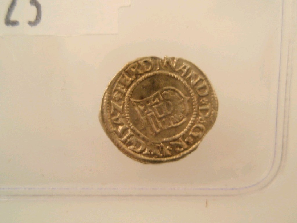 Appraisal: A Tudor period hammered silver coin dated in excellent condition