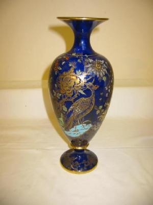 Appraisal: A CARLTON WARE POTTERY VASE of ovoid form with flared