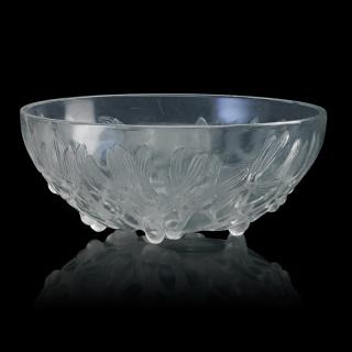 Appraisal: LALIQUE Gui No bowl LALIQUE Gui No bowl France des