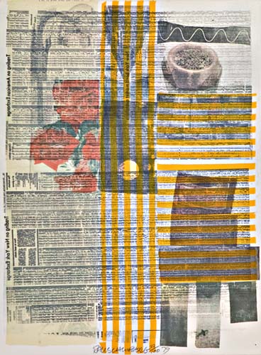 Appraisal: ROBERT RAUSCHENBERG One more and we will be more than