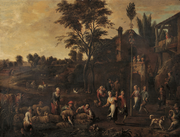 Appraisal: Manner of David Teniers the Younger Flemish - Peasants Dancing