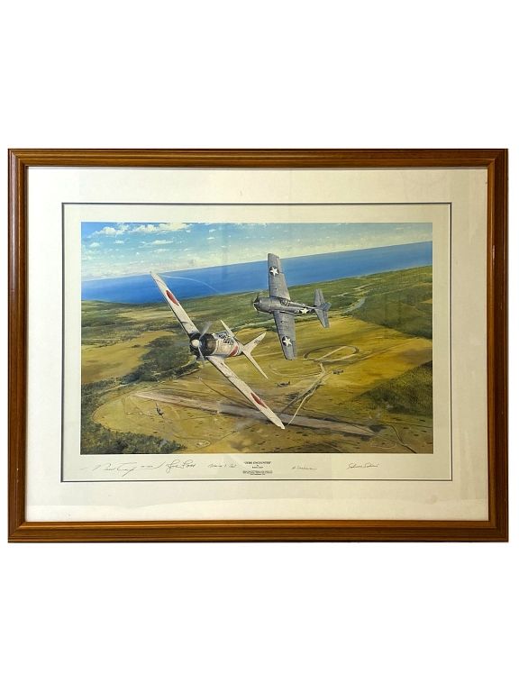 Appraisal: Robert Taylor Zero Encounter Robert Taylor Zero Encounter Signed Numbered