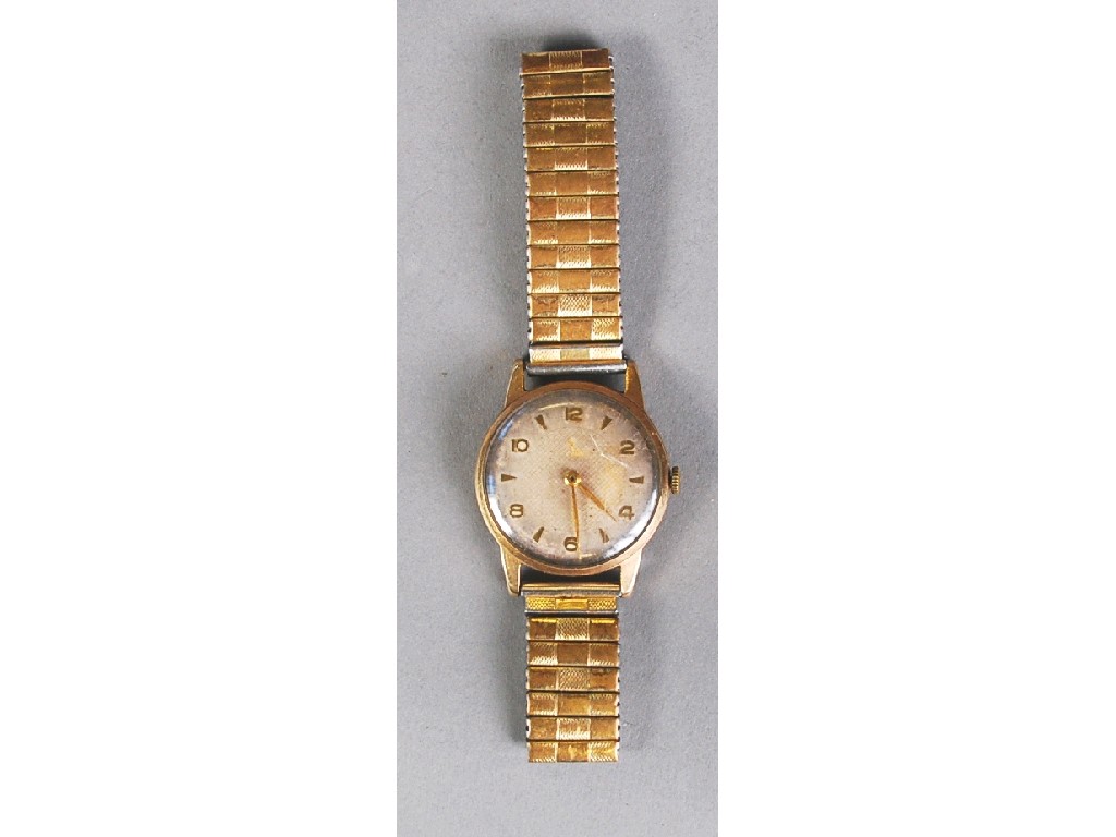 Appraisal: GENTS ROLEX TUDOR ct GOLD WRIST WATCH with circular silvered