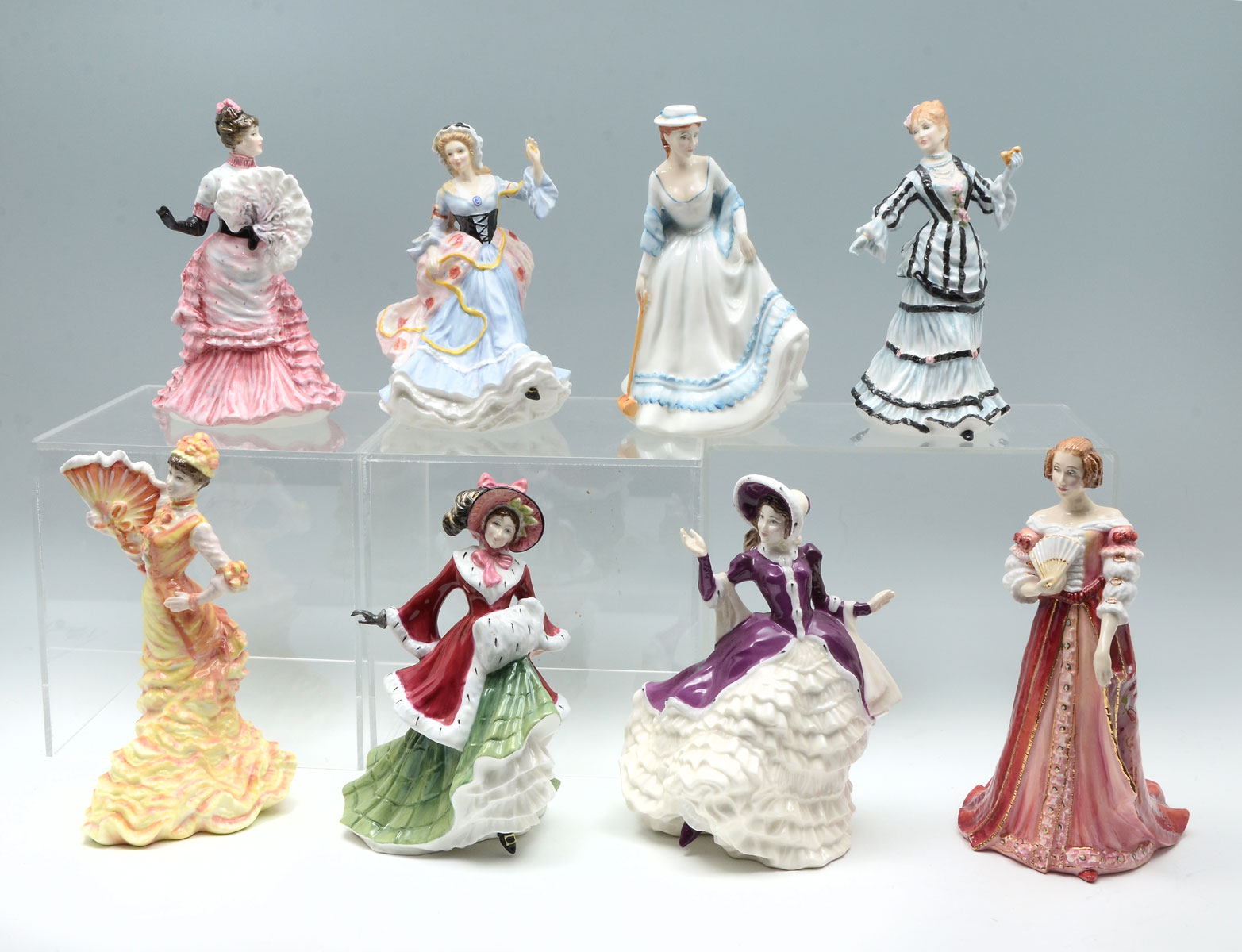 Appraisal: PC ROYAL DOULTON LADY FIGURINES ''L'Ambitieuse'' HN Collectors Club ''England''