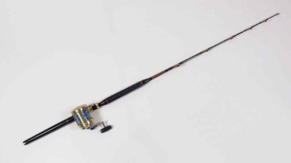 Appraisal: SHIMANO TIAGRA W LRS REEL DOGFISH CUSTOM FISHING ROD Rod