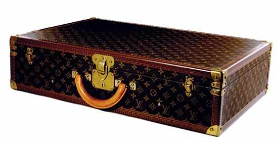 Appraisal: Louis Vuitton Bisten hardside suitcase serial H '' W ''