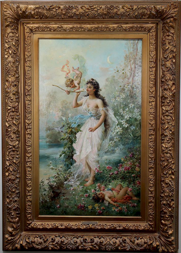 Appraisal: Hans Zatzka Austria Italy - Hans Zatzka Austria Italy -