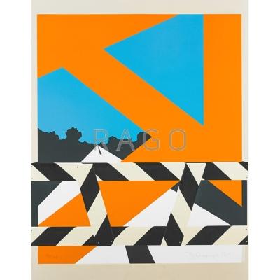 Appraisal: Allan D Arcangelo American - Years - Screenprint in colors