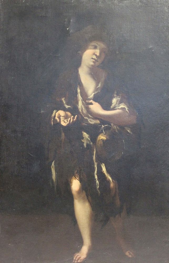 Appraisal: th CENTURY Oil on Canvas Full Length Portrait of a